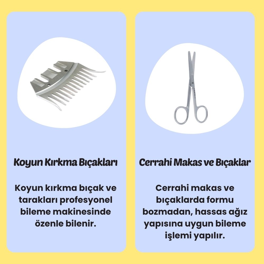 Pet Traş Bıçağı ve Makas Bileme Görsel 5